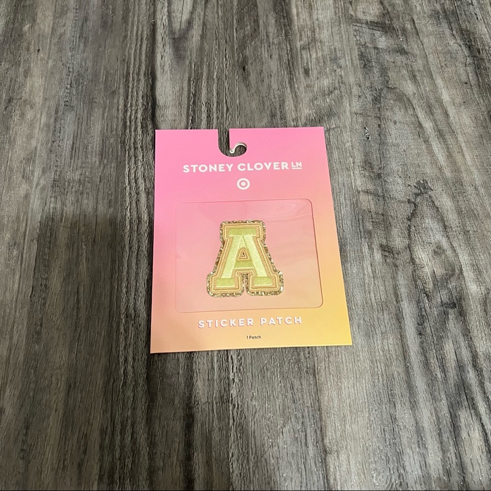 Target x Stoney Clover Lane Letter “A” Patch